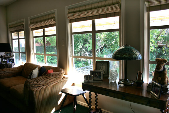 Residential window tinting living room